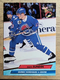 1992-93 Ultra #180 Mats Sundin
