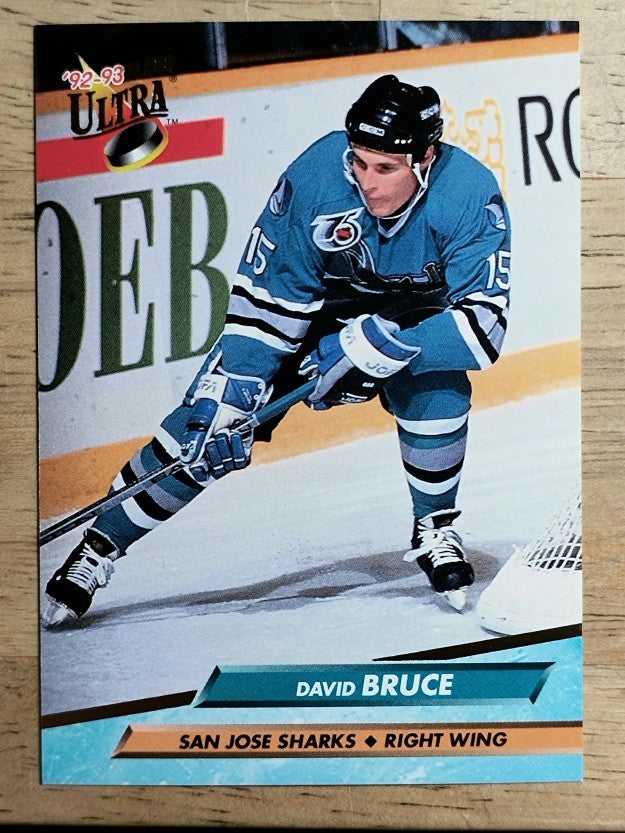 1992-93 Ultra #191 David Bruce