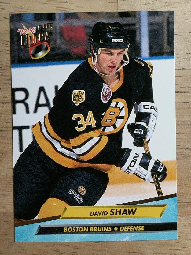 1992-93 Ultra #256 David Shaw