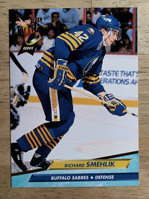 1992-93 Ultra #262 Richard Smehlik RC