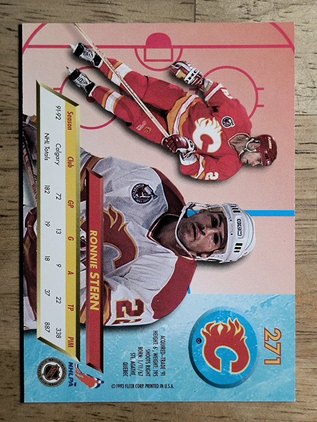 1992-93 Ultra #271 Ronnie Stern