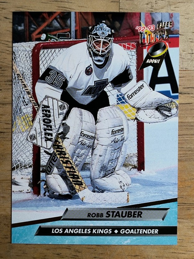 1992-93 Ultra #311 Robb Stauber
