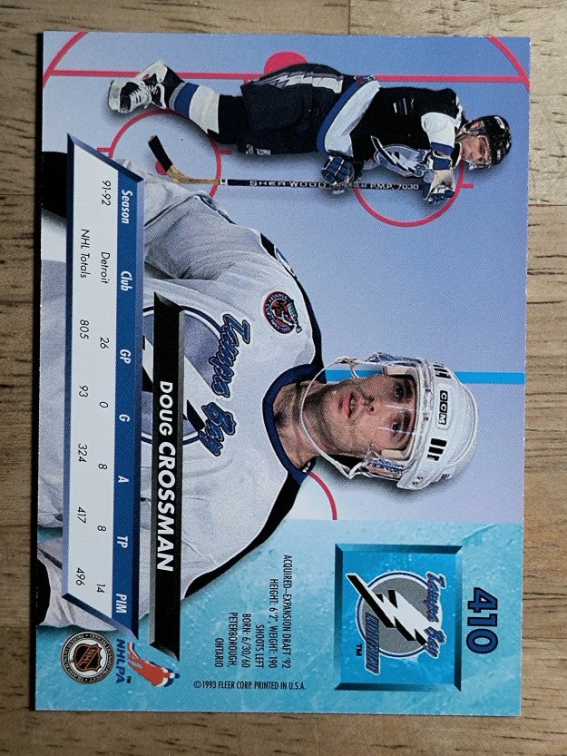 1992-93 Ultra #410 Doug Crossman