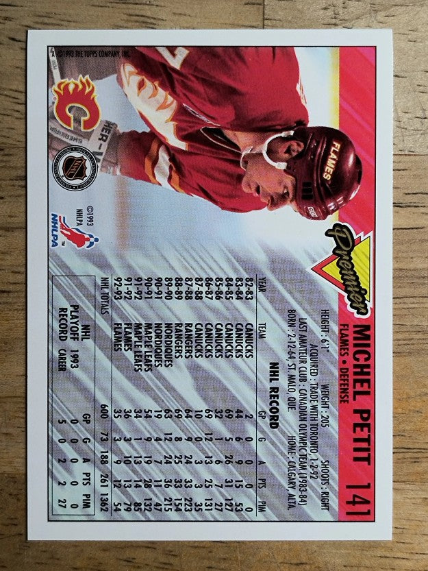 1993-94 Topps Premier #141 Michel Petit