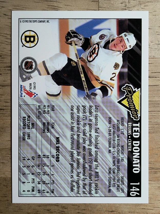 1993-94 Topps Premier #146 Ted Donato