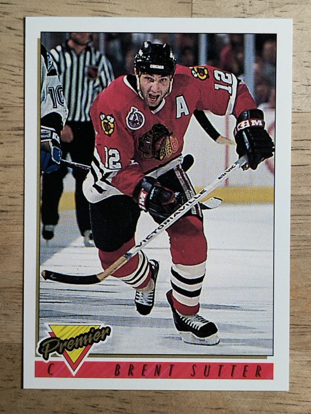 1993-94 Topps Premier #147 Brent Sutter