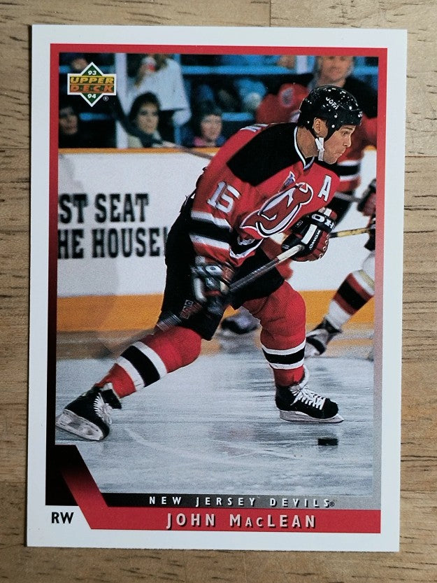 1993-94 Upper Deck #134 John MacLean
