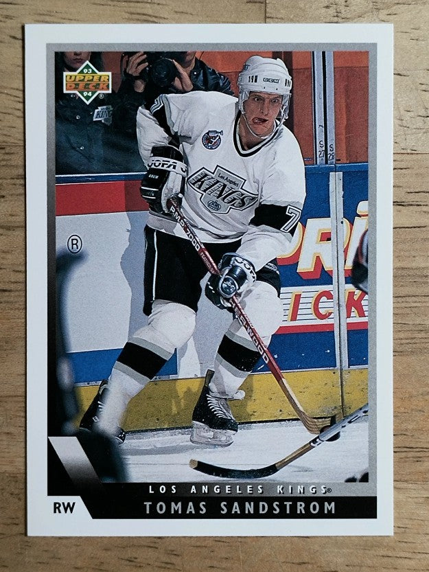 1993-94 Upper Deck #188 Tomas Sandstrom