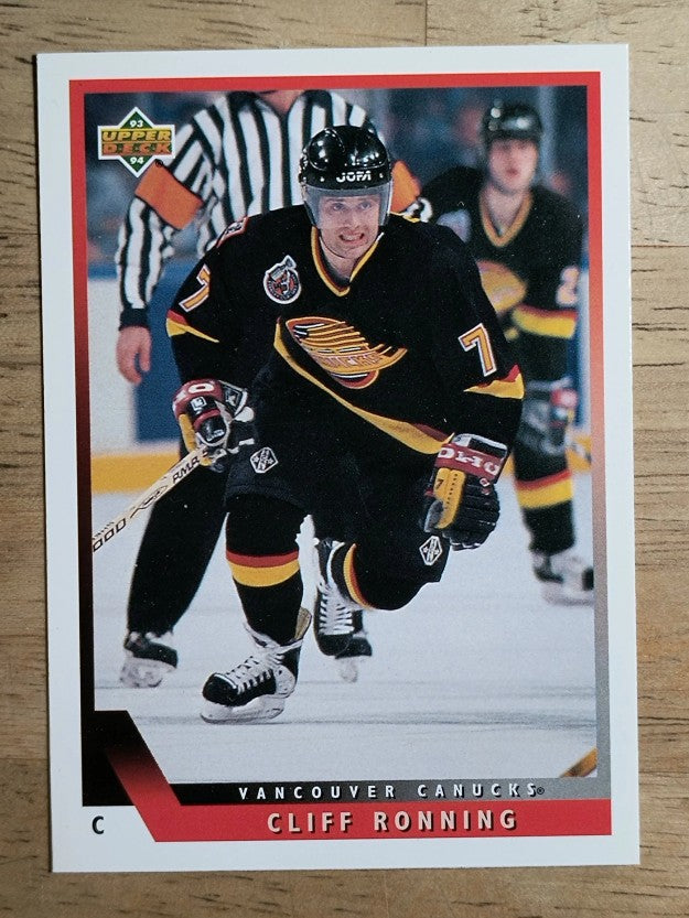 1993-94 Upper Deck #211 Cliff Ronning