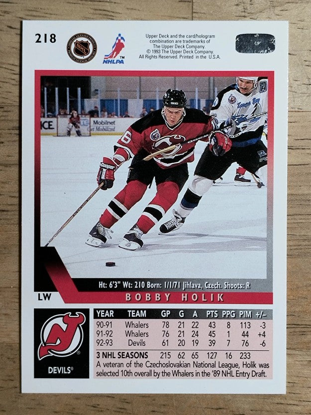 1993-94 Upper Deck #218 Bobby Holik