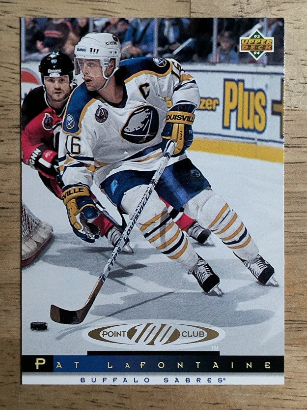 1993-94 Upper Deck #221 Pat LaFontaine 100
