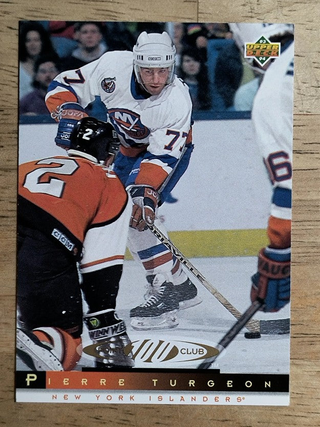 1993-94 Upper Deck #224 Pierre Turgeon 100