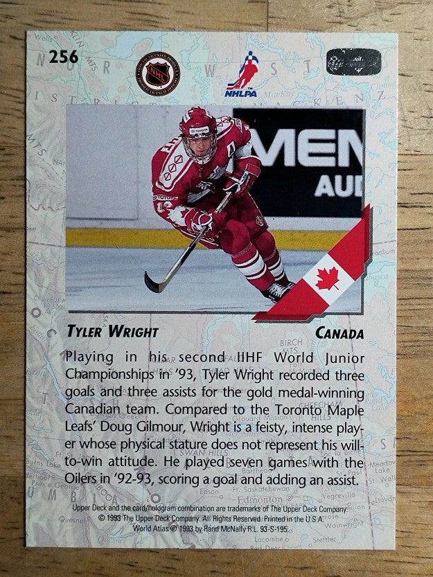 1993-94 Upper Deck #256 Tyler Wright WJC