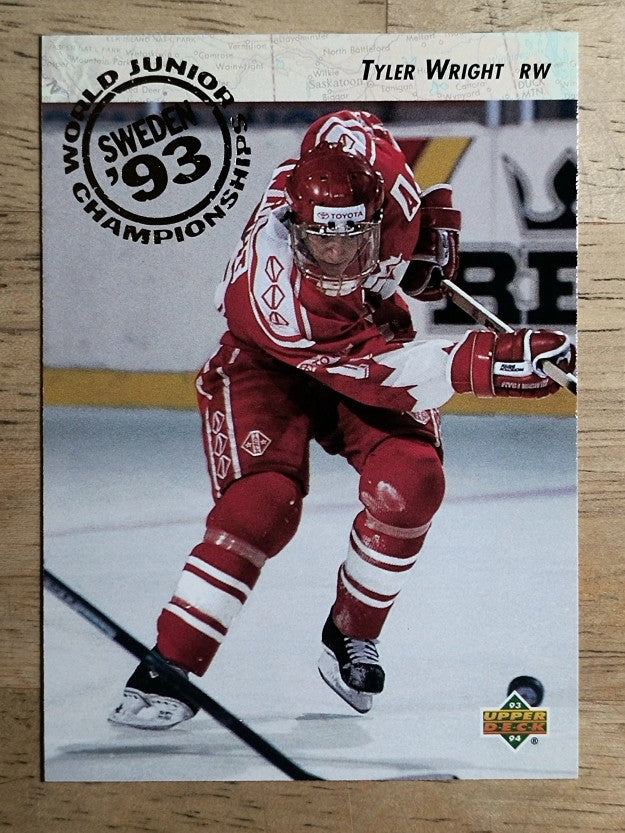 1993-94 Upper Deck #256 Tyler Wright WJC