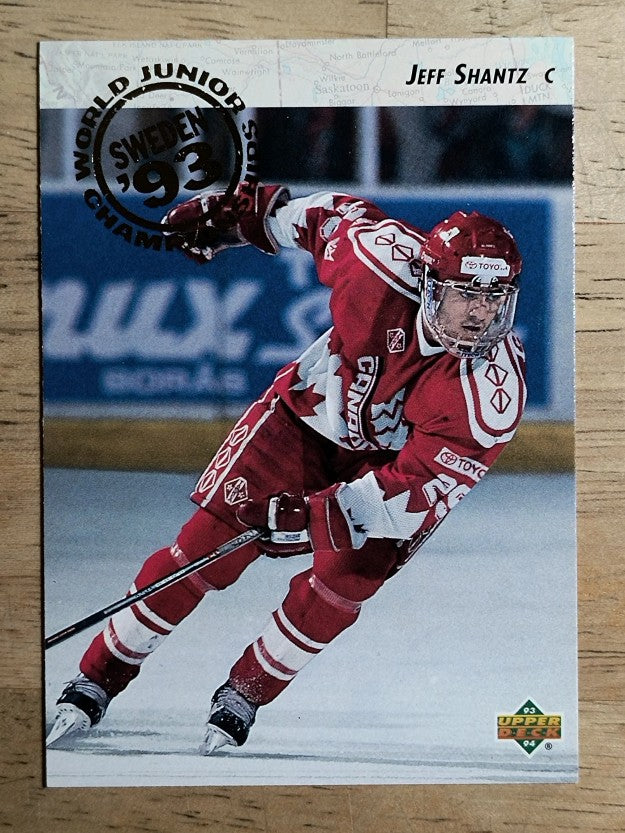 1993-94 Upper Deck #258 Jeff Shantz WJC RC