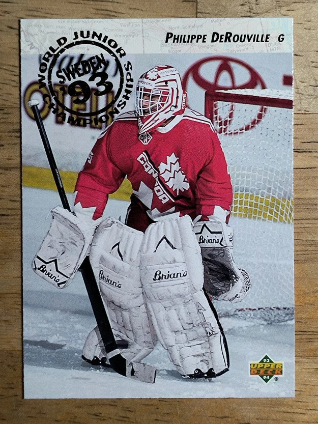 1993-94 Upper Deck #260 Philippe DeRouville WJC RC