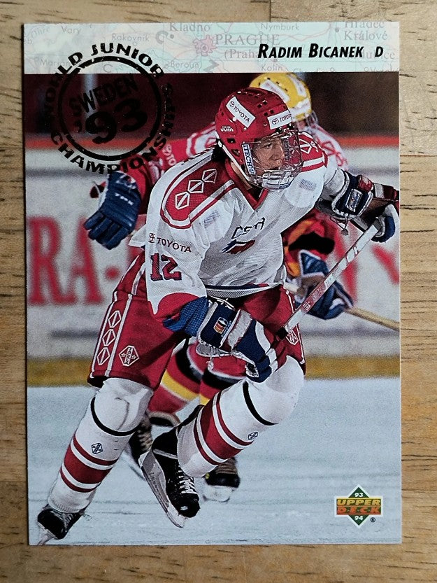 1993-94 Upper Deck #262 Radim Bicanek WJC RC