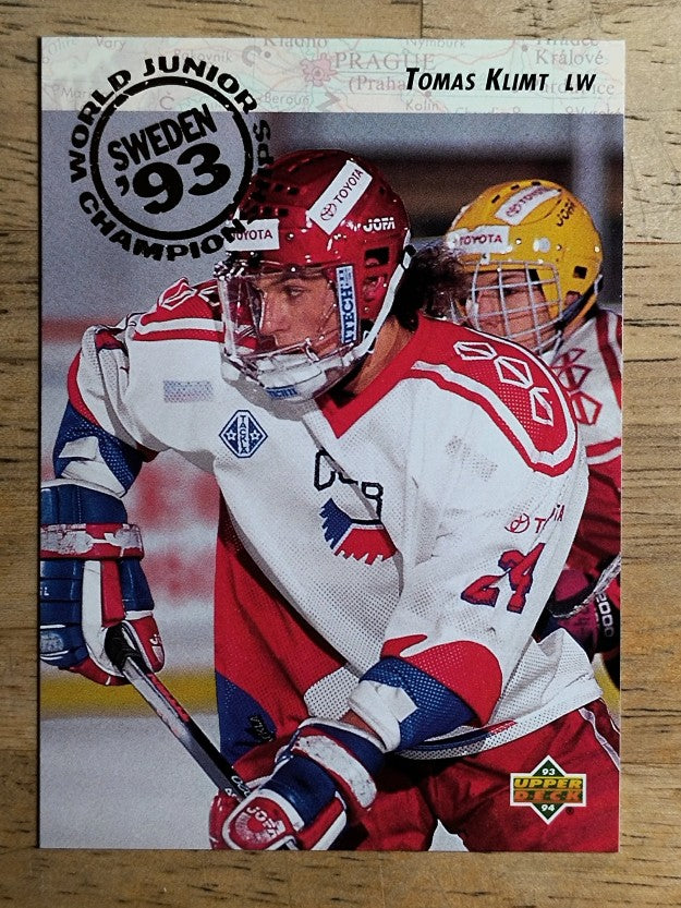 1993-94 Upper Deck #263 Tomas Klimt WJC RC