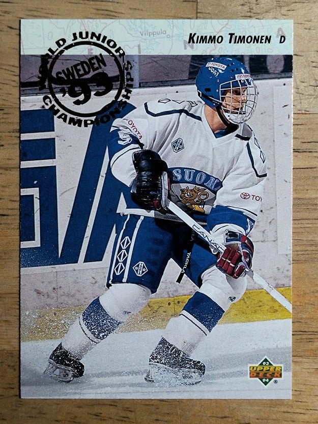 1993-94 Upper Deck #268 Kimmo Timonen WJC RC