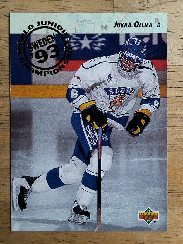 1993-94 Upper Deck #269 Jukka Ollila WJC RC