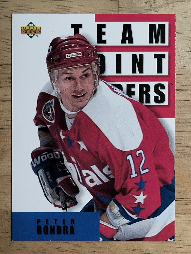1993-94 Upper Deck #308 Peter Bondra TL