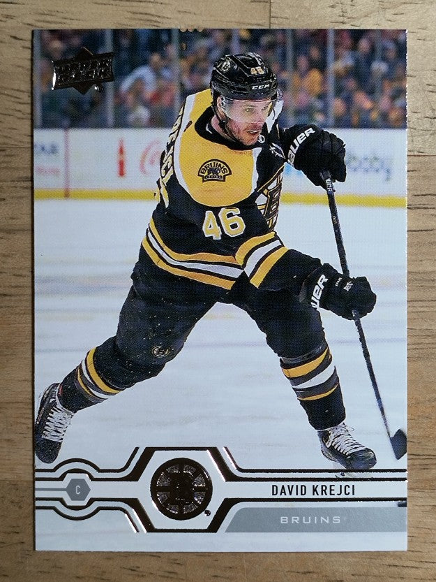 2019-20 Upper Deck #11 David Krejci