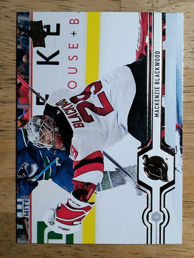 2019-20 Upper Deck #83 Mackenzie Blackwood