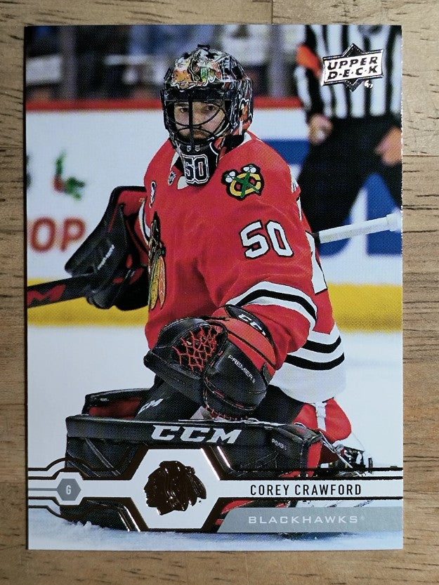2019-20 Upper Deck #116 Corey Crawford