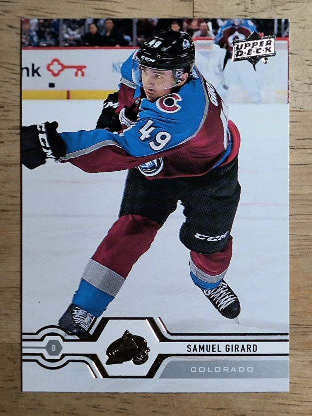 2019-20 Upper Deck #131 Samuel Girard
