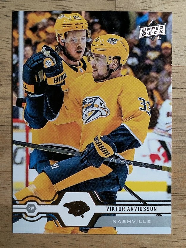 2019-20 Upper Deck #138 Viktor Arvidsson