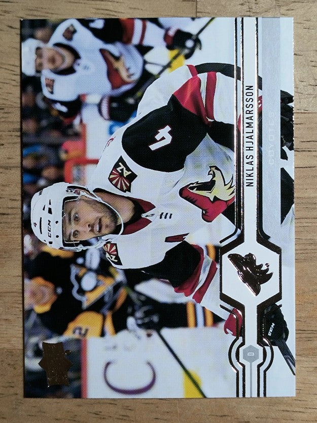 2019-20 Upper Deck #160 Niklas Hjalmarsson
