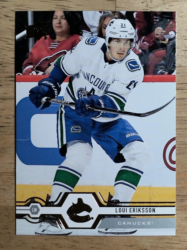 2019-20 Upper Deck #170 Loui Eriksson