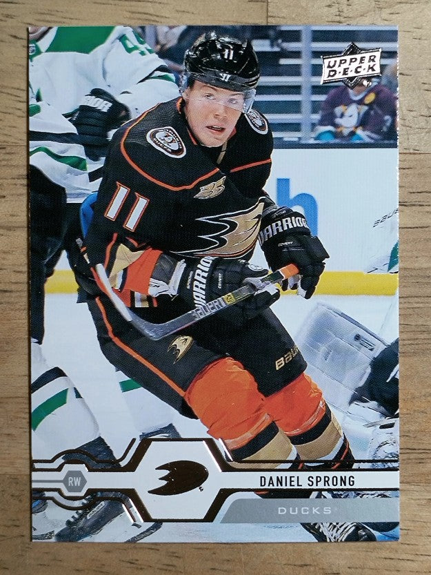 2019-20 Upper Deck #178 Daniel Sprong