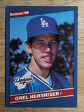1986 Donruss #226 Orel Hershiser