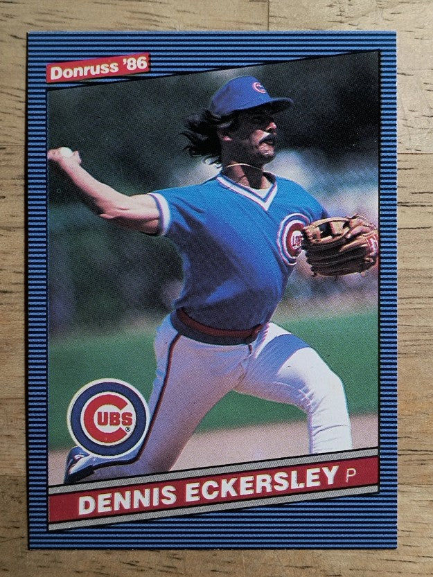 1986 Donruss #239 Dennis Eckersley