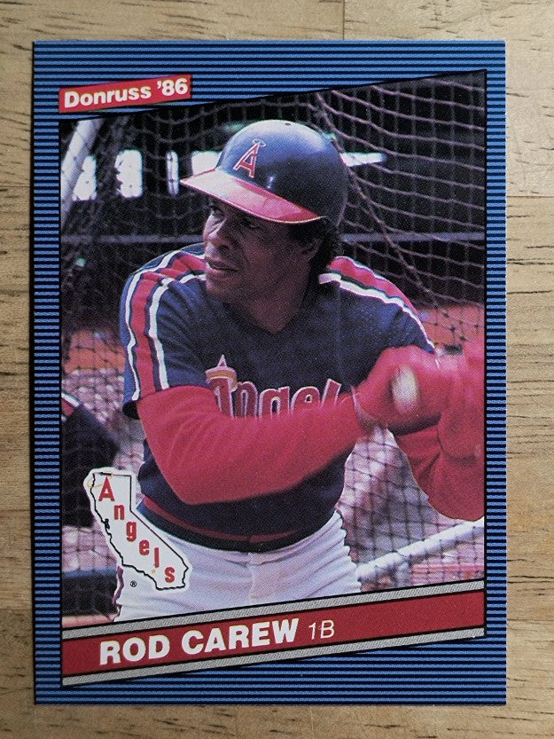 1986 Donruss #280 Rod Carew