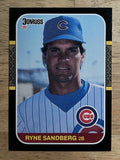 1987 Donruss #77 Ryne Sandberg
