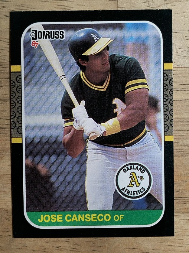 1987 Donruss #97 Jose Canseco