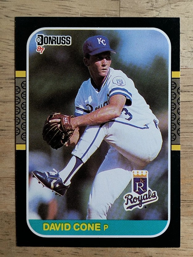 1987 Donruss #502 David Cone RC