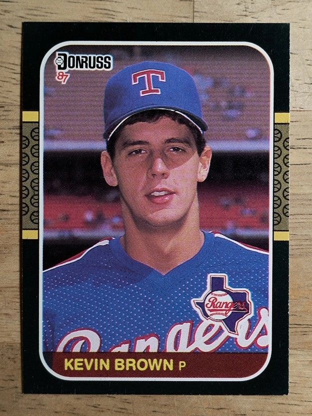 1987 Donruss #627 Kevin Brown RC