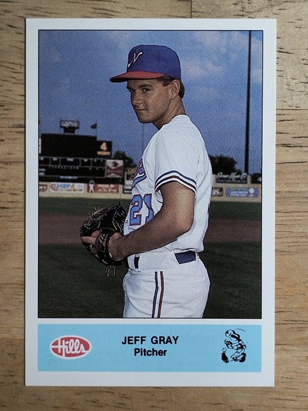1987 Nashville Sounds Team Issue #8 Jeff Gray