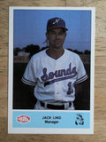 1987 Nashville Sounds Team Issue #14 Jack Lind MG