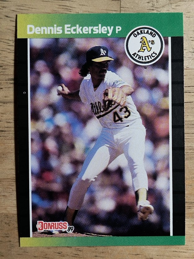 1989 Donruss #67 Dennis Eckersley