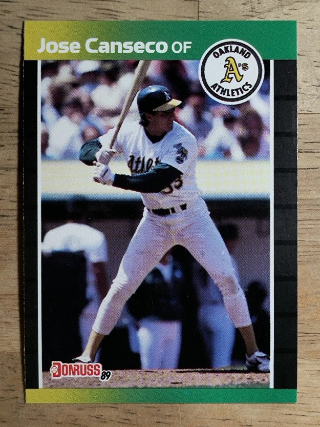 1989 Donruss #91 Jose Canseco
