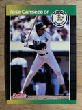 1989 Donruss #91 Jose Canseco
