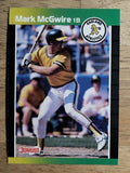 1989 Donruss #95 Mark McGwire