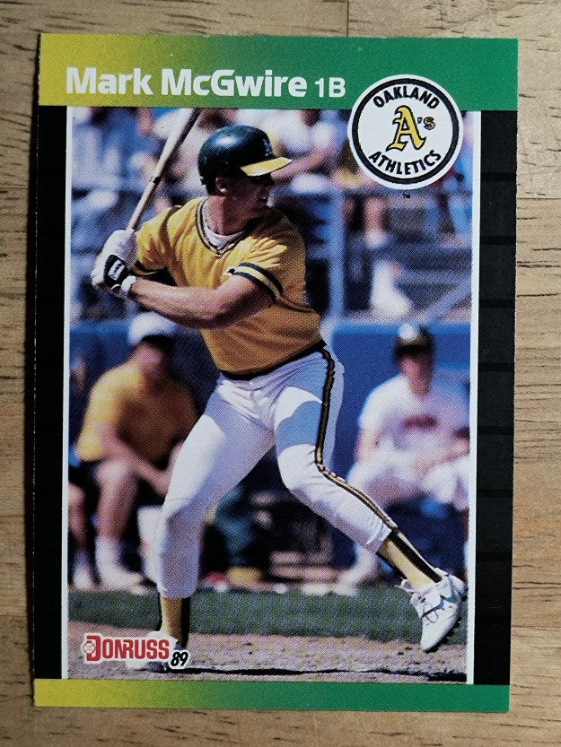 1989 Donruss #95 Mark McGwire