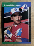 1989 Donruss #130 Andres Galarraga