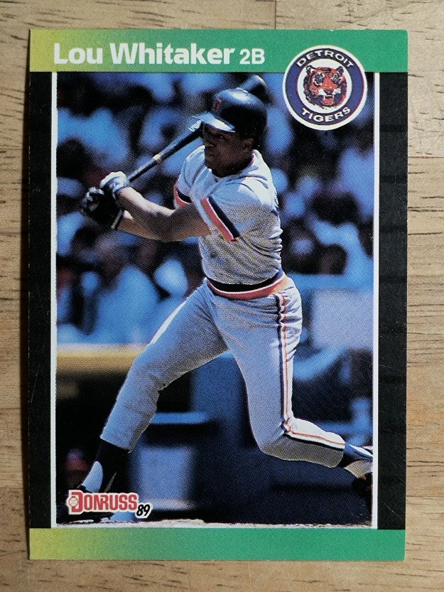 1989 Donruss #298 Lou Whitaker