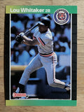 1989 Donruss #298 Lou Whitaker